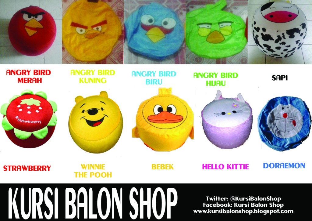 Kursi Balon Shop: Daftar Gambar Produk Kursi Balon